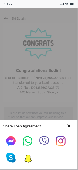 Share Loan Agreement