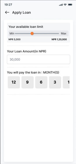 Valid Loan Amount